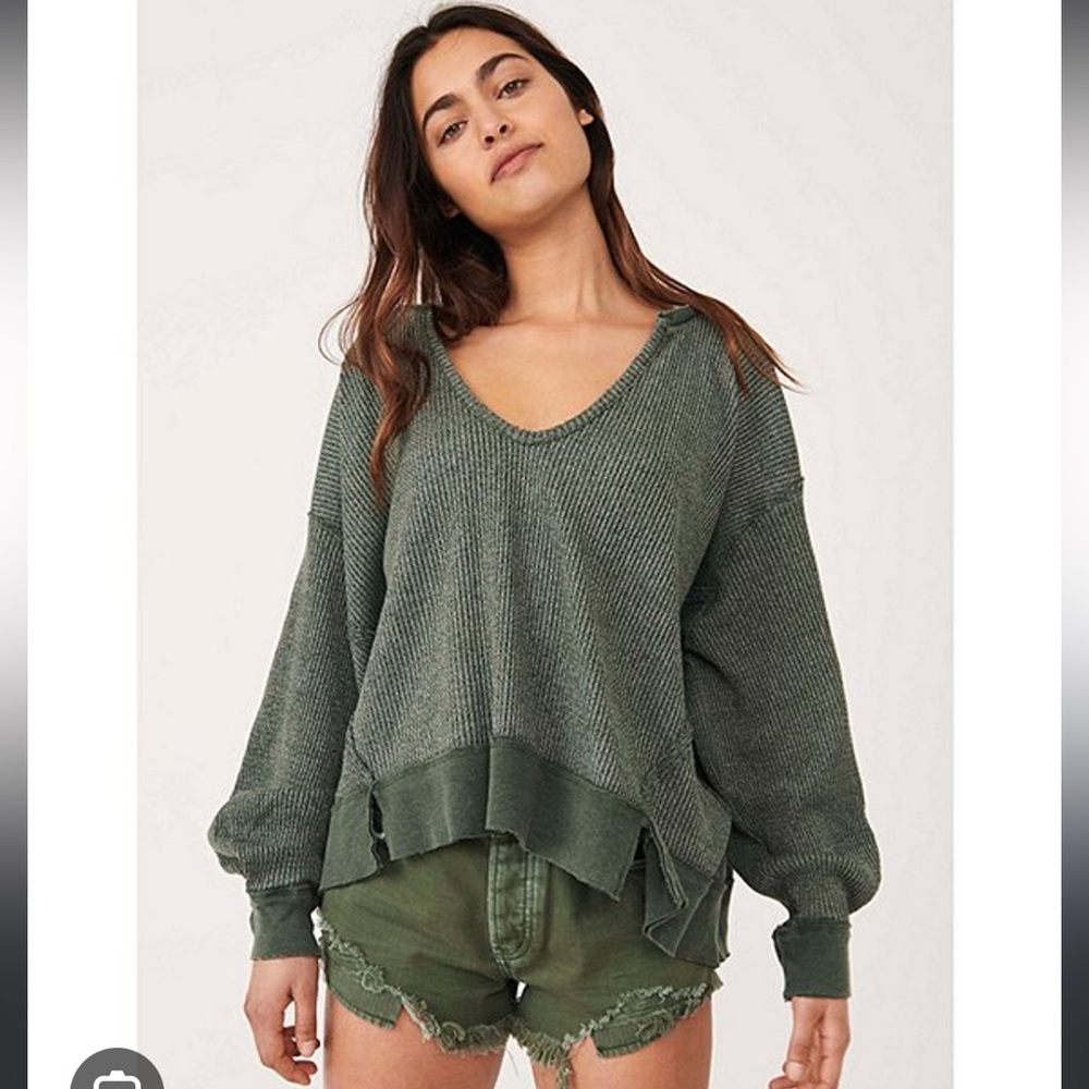 Free People We The Free Buttercup Thermal Aged Pine XS